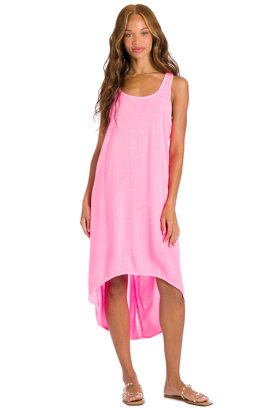 High low tank dress best sale