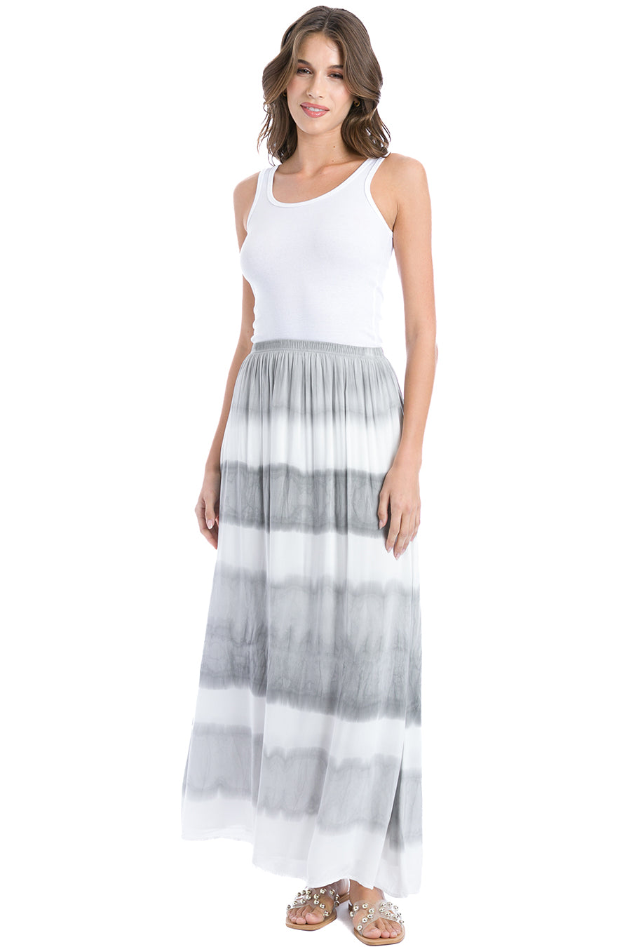 Full boho maxi skirt best sale