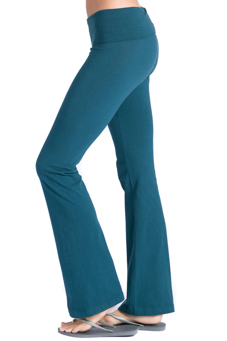 Hard Tail Forever - Contour Roll Down Boho Bell Bottom Flare Pant (W-598,  Tie-Dye MW11) - XS at  Women's Clothing store