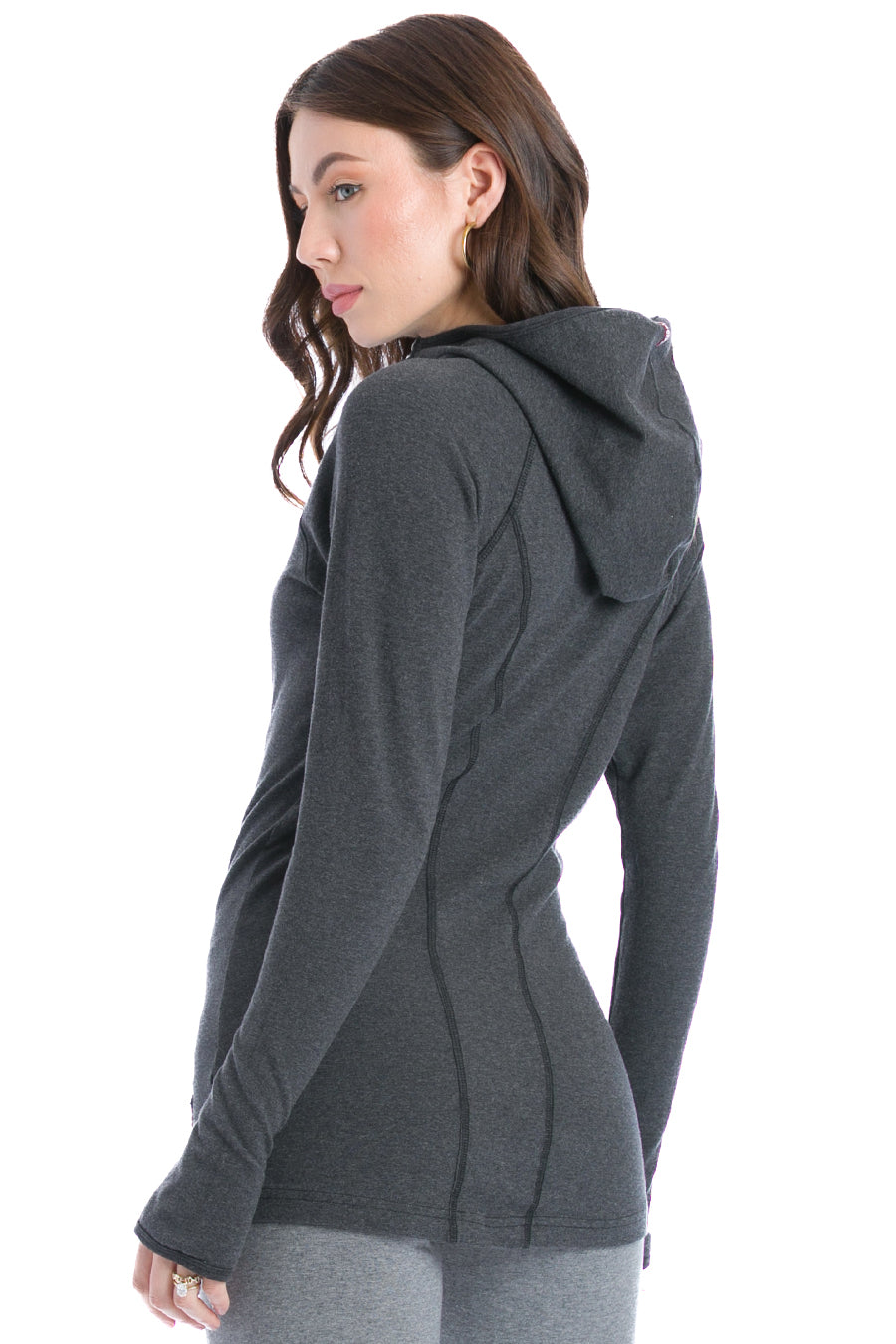 Dark Charcoal Heather Gray