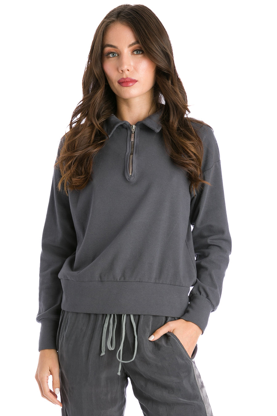 Preppy Half Zip Pullover – Hard Tail Forever