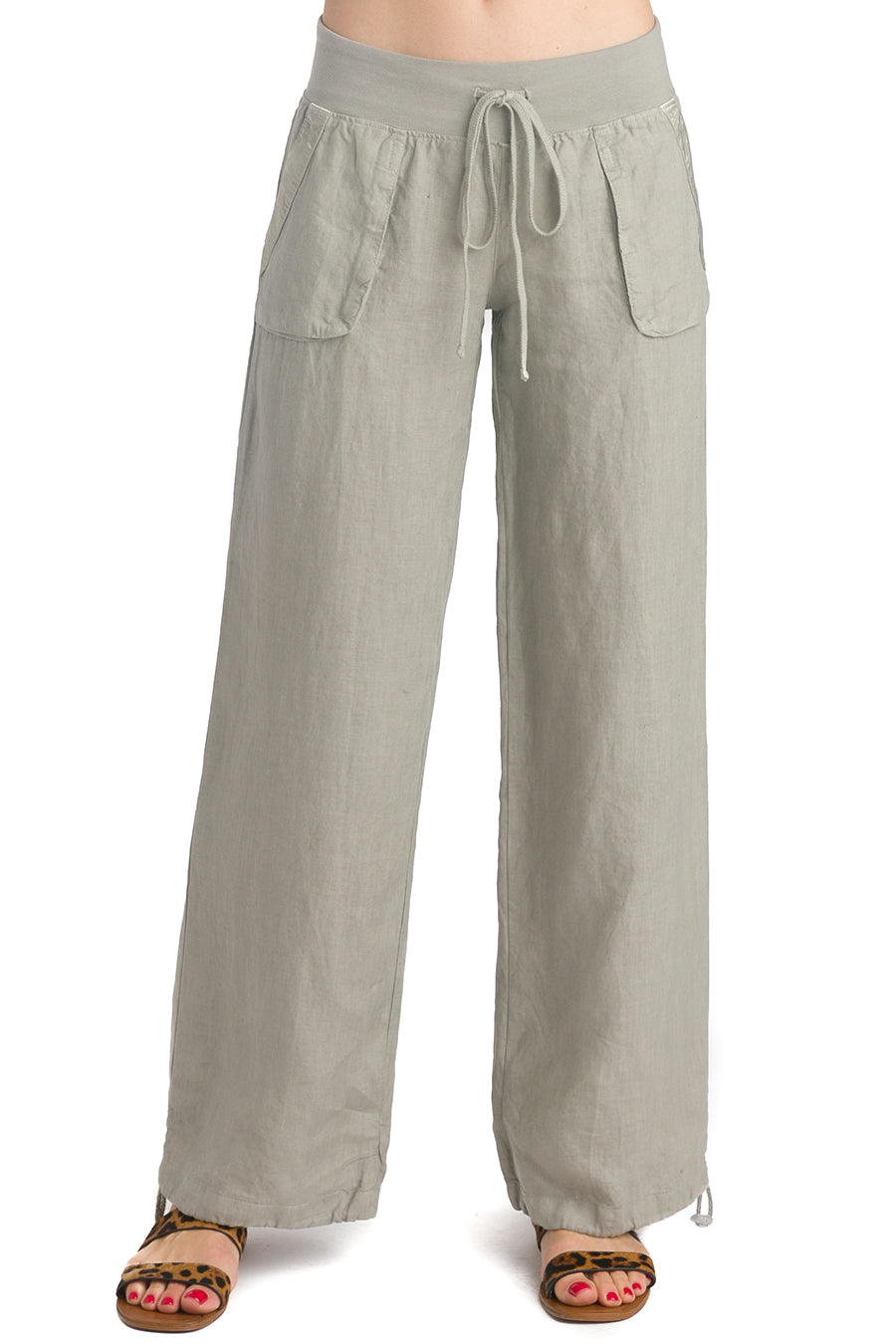 Slouchy Cargo Linen Pant – Hard Tail Forever