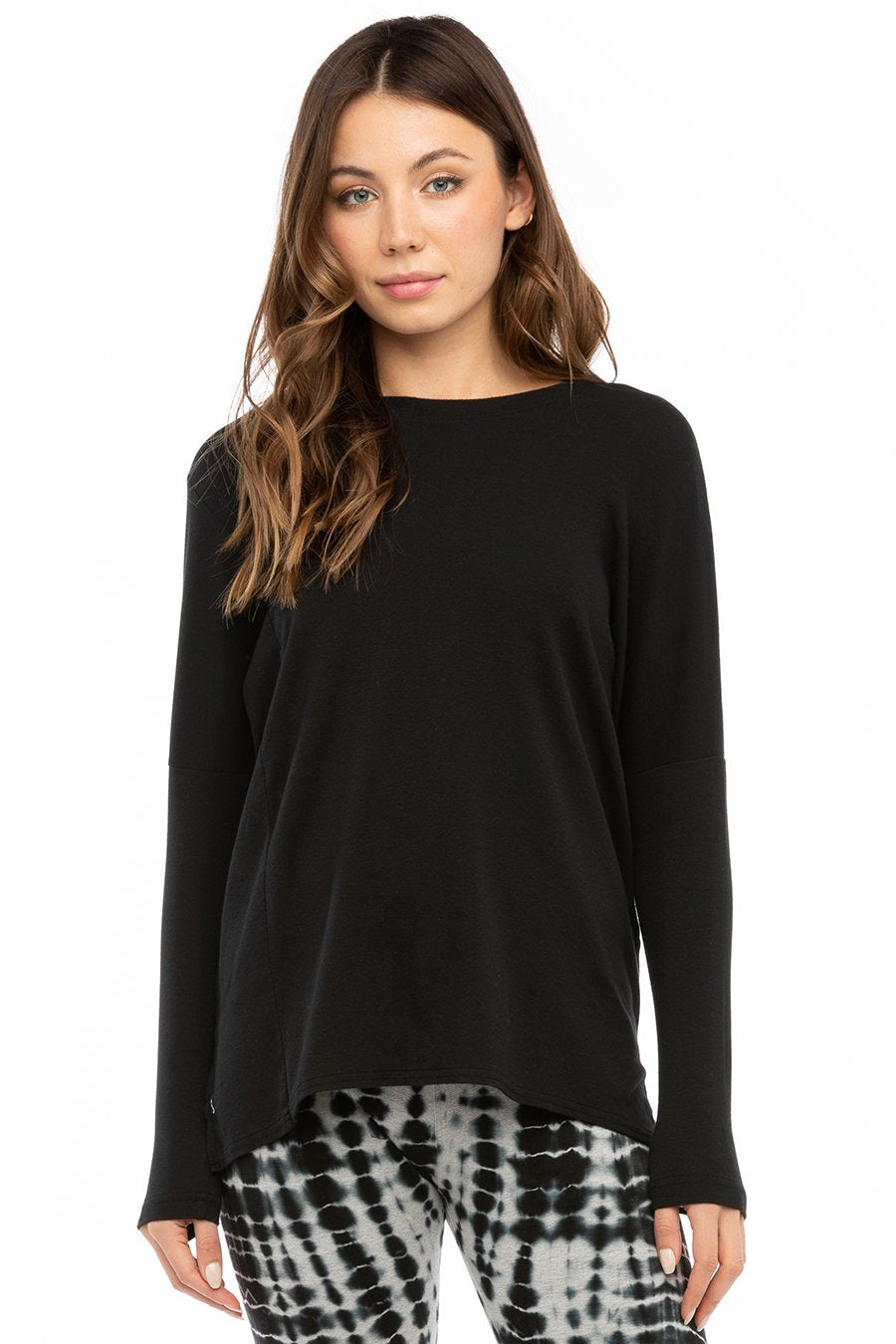 Perfect Long Sleeve Slouchy Tee – Hard Tail Forever